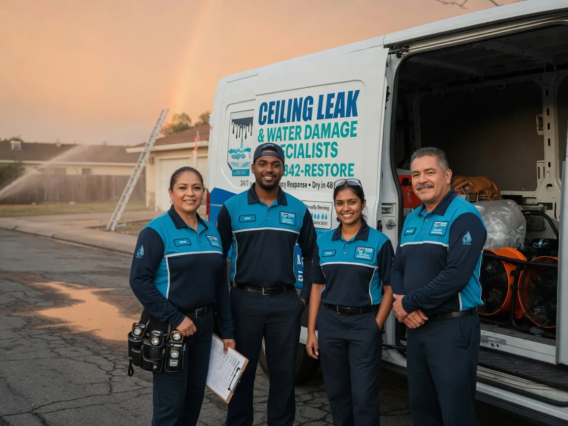 Ceiling Leak Cleanup company in Cornell, MI