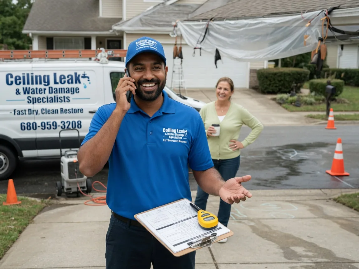 Ceiling Leak Cleanup Cornell, MI FAQs