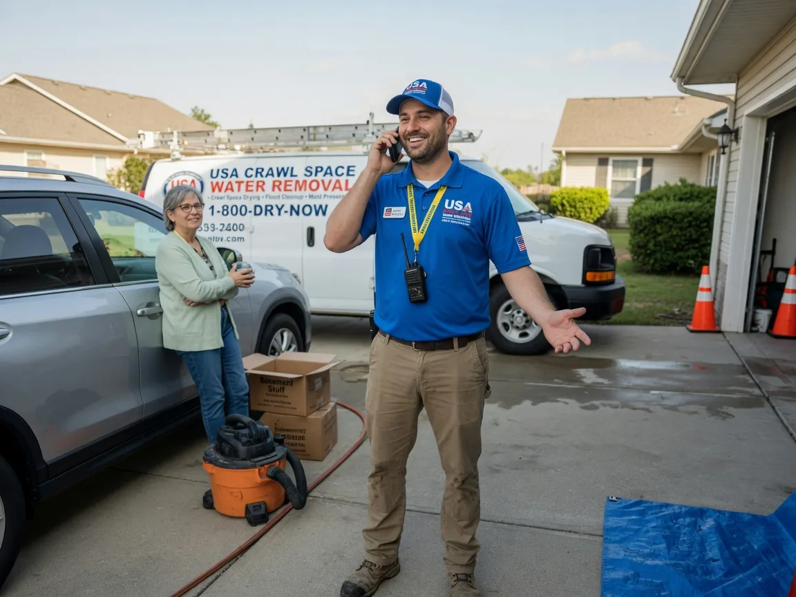 Crawl Space Water Removal Cornell, MI FAQs